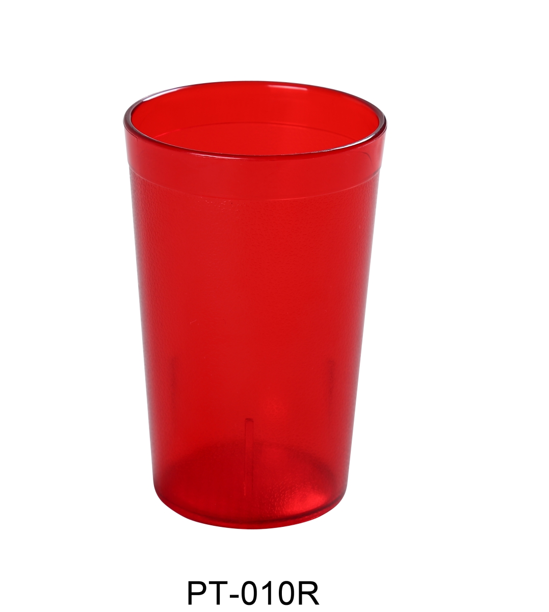 Picture of Yanco PT-010R 9.5 oz Tumbler, Red - 4.25 x 2.65 in. - Pack of 72