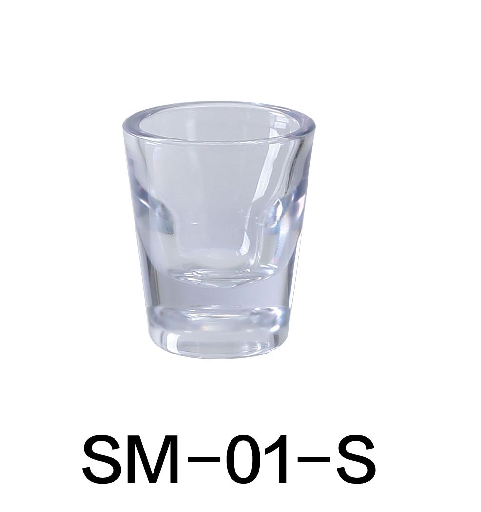 Picture of Yanco SM-01-S 1 oz Stemware Short Glass&#44; Clear - 2 x 2.75 in. - Pack of 24