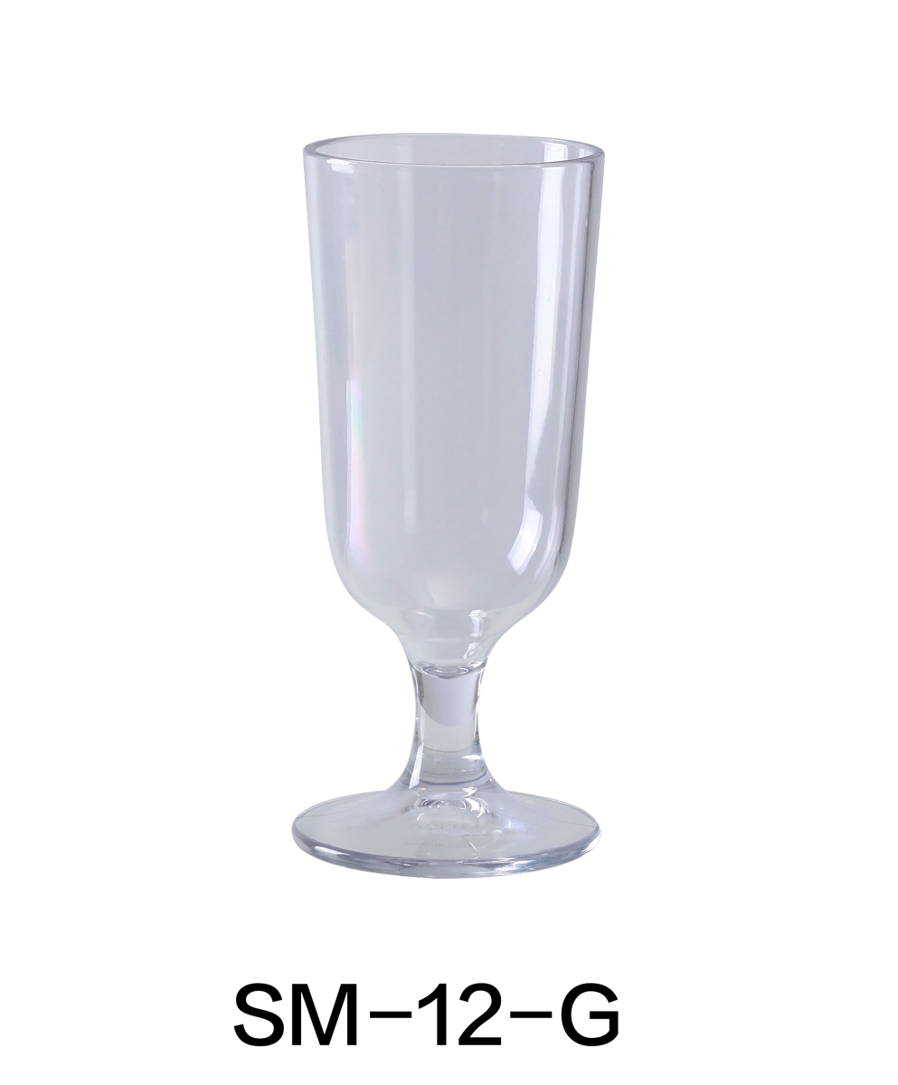 Picture of Yanco SM-12-G 12 oz Stemware Goblet Glass, Clear - 3 x 7 in. - Pack of 24