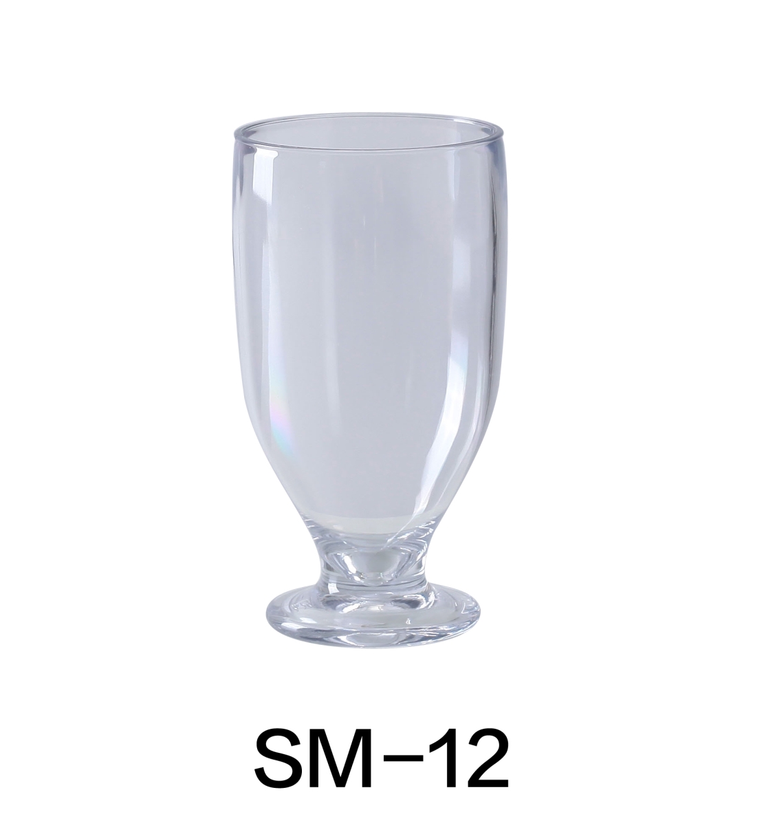 Picture of Yanco SM-12 12 oz Stemware Beverage Glass, Clear - 6.25 x 2.75 in. - Pack of 24