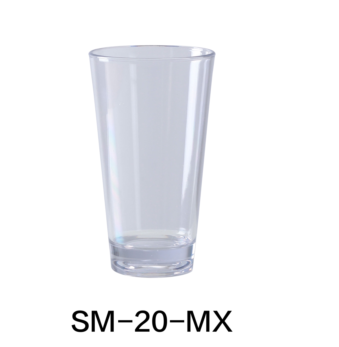 Picture of Yanco SM-20-MX 20 oz Stemware Mixing Cup, Clear - 6.25 x 3.5 in. - Pack of 24