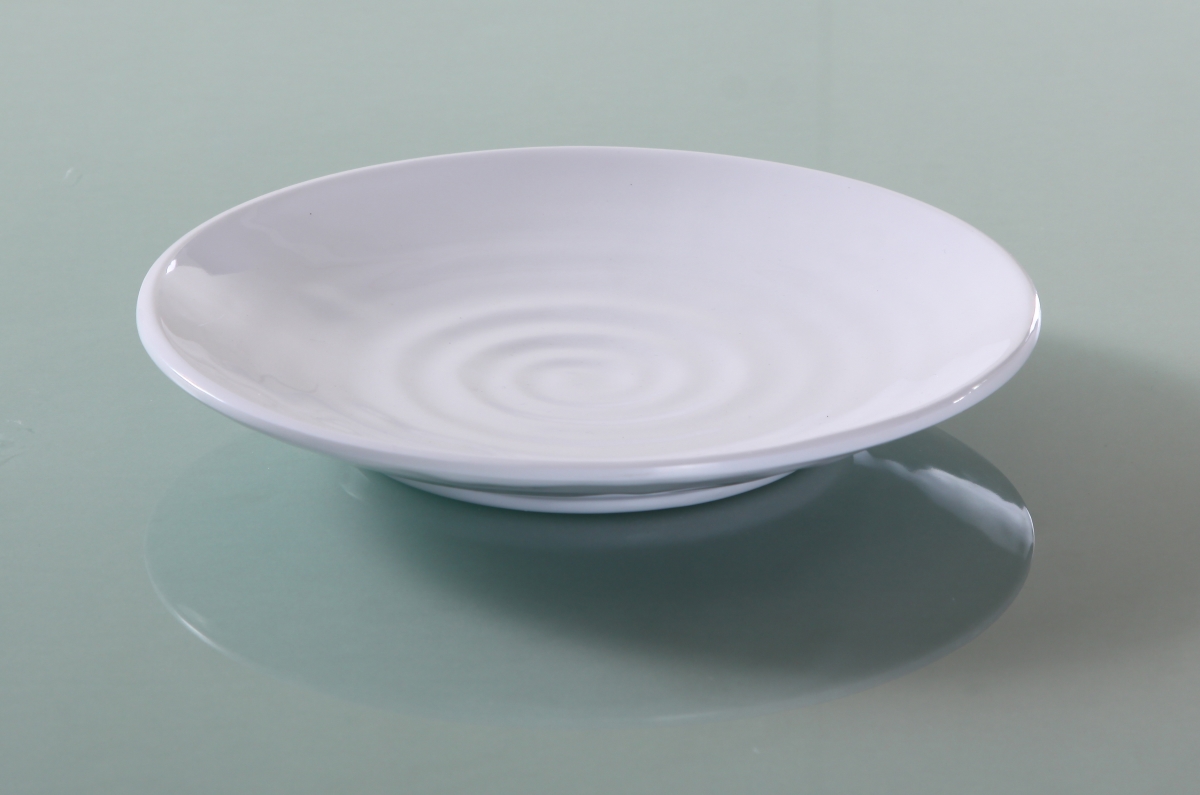 Picture of Yanco OK-1712 12 in. Osaka-1 Round Plate, White - Pack of 24