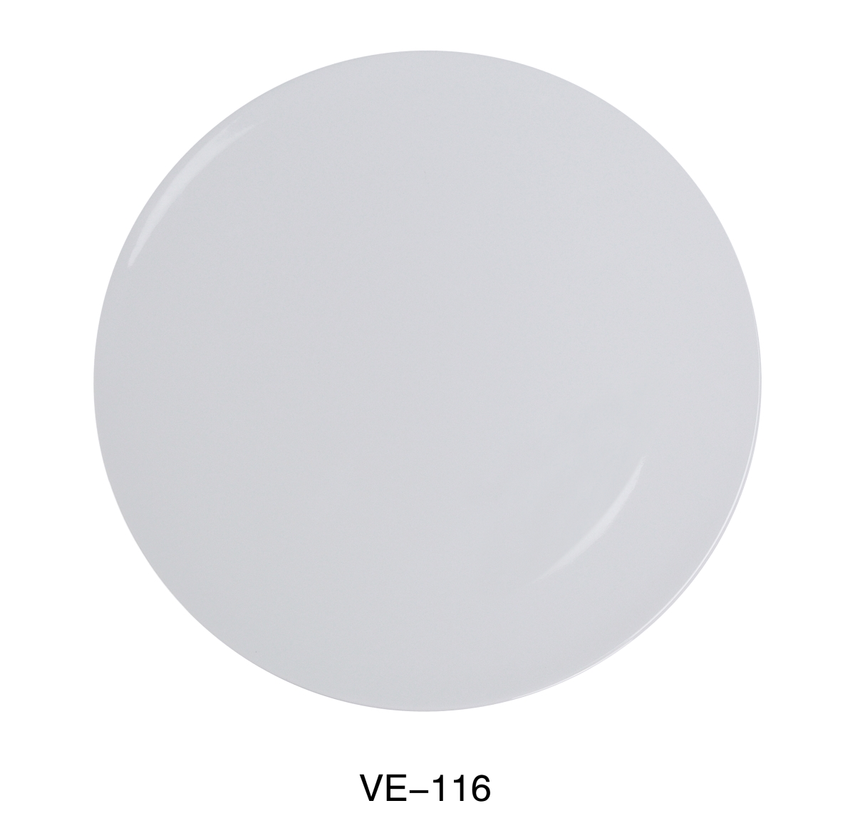 Picture of Yanco VE-116 16 in. Venice Collection Round Pizza Plate, White - Pack of 6
