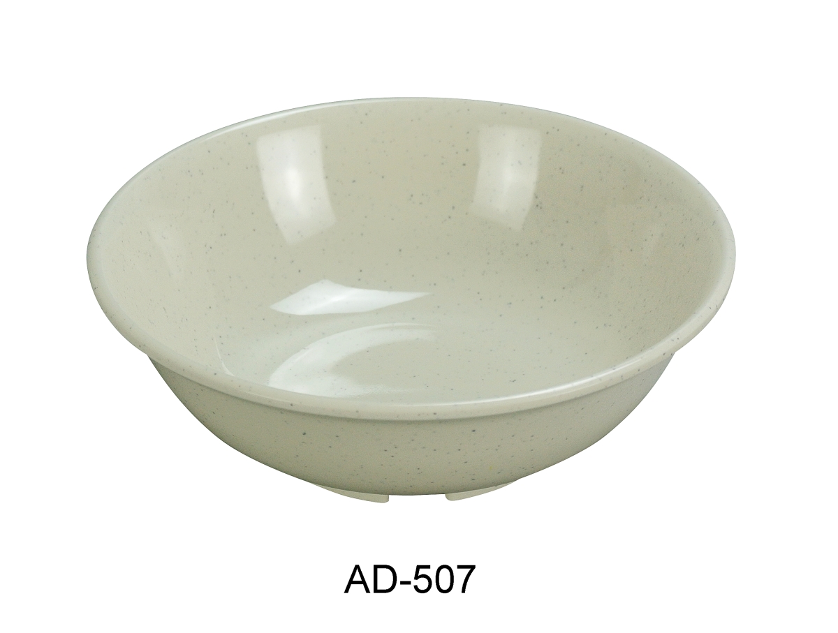 Picture of Yanco AD-507 7.5 in. 32 oz Ardis Rim Soup Bowl - Melamine, White - Pack of 48