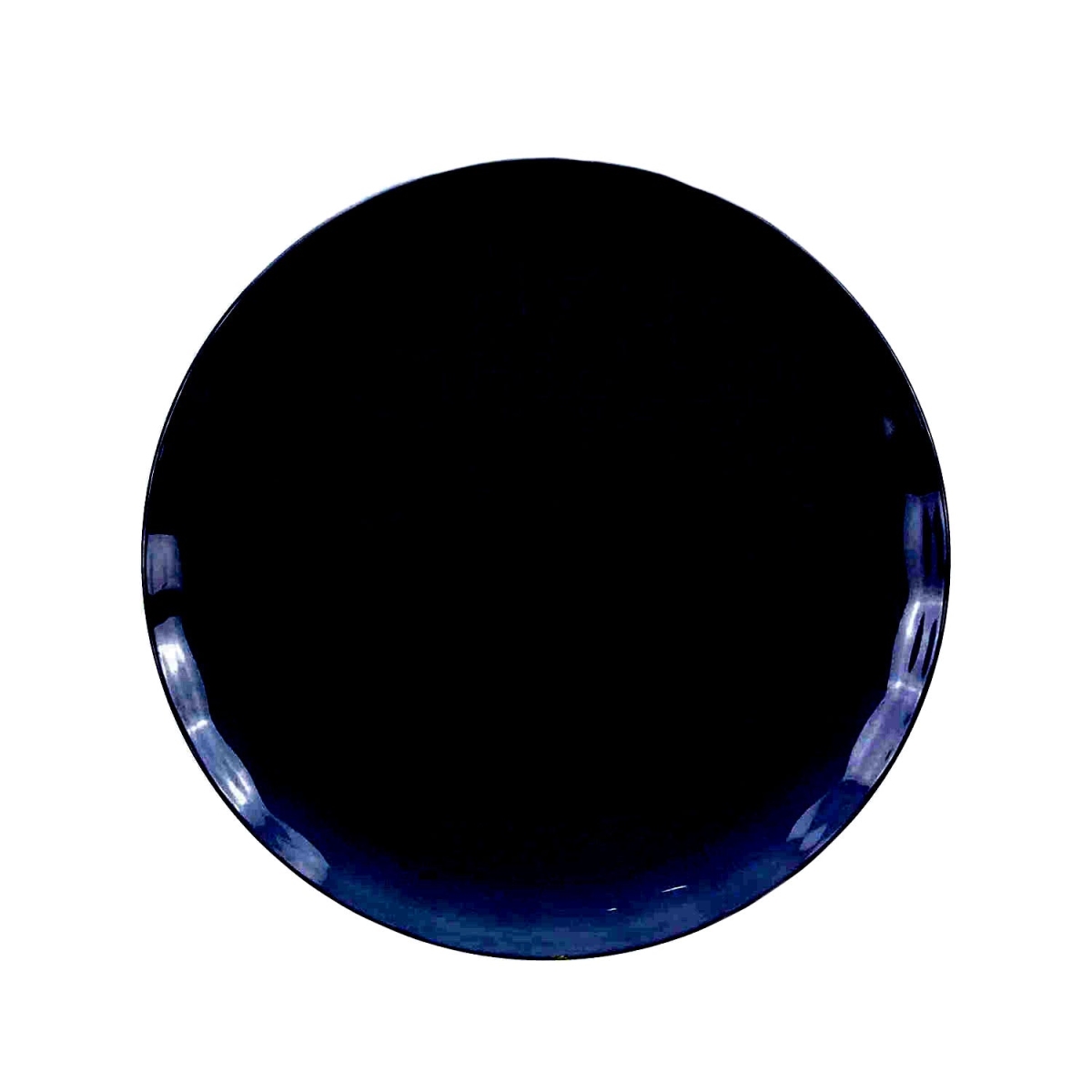 Picture of Yanco CAT-1016B 16 in. Catering Round Plate - Melamine, Black - Pack of 6