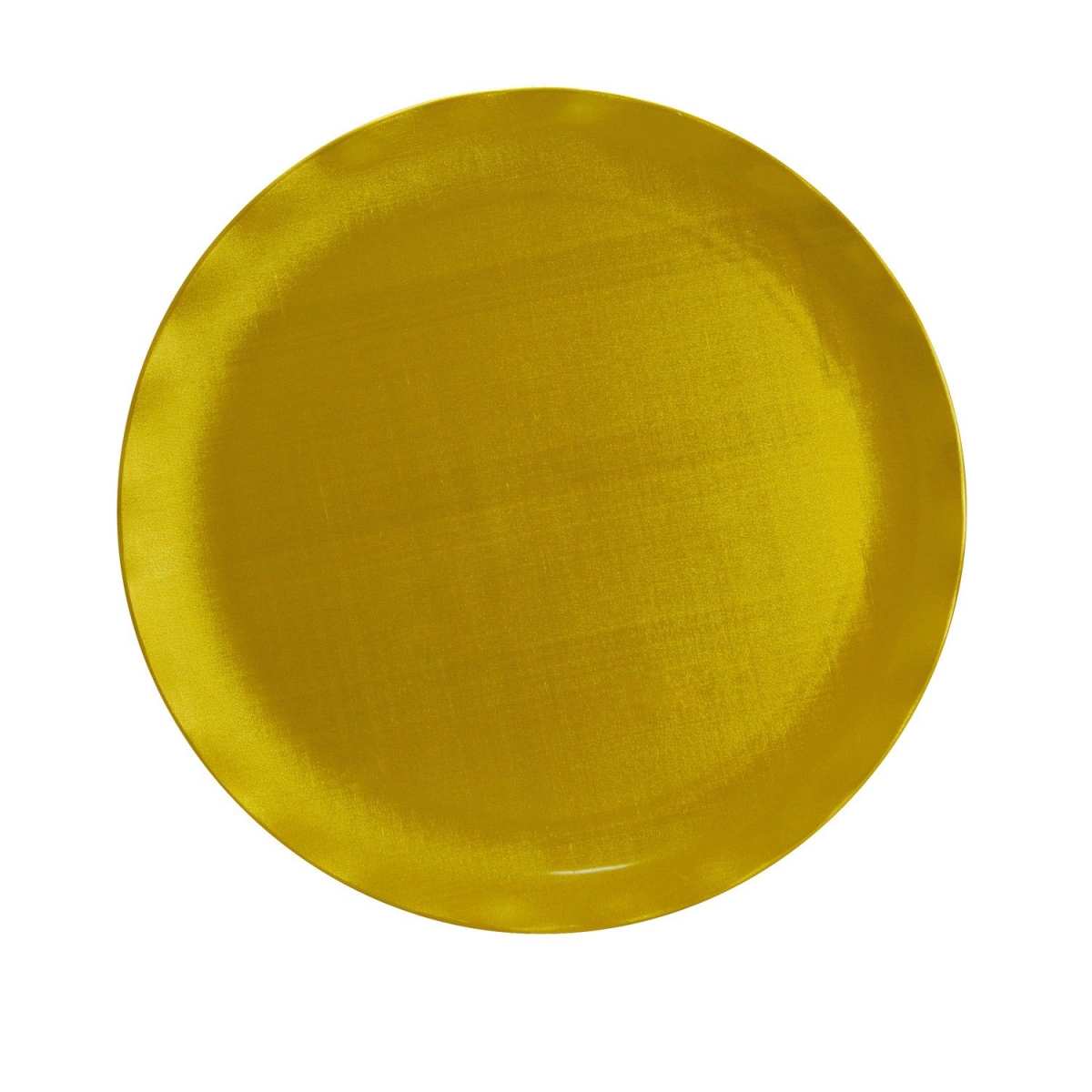 Picture of Yanco CAT-1018G 18 in. Catering Round Plate - Melamine, Gold - Pack of 6