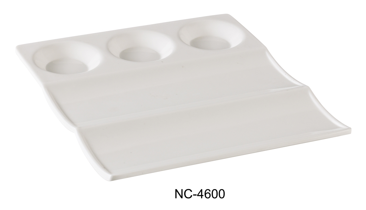 Picture of Yanco NC-4600 Compartment Collection Compartment - Melamine, White - 9 x 8 in. - Pack of 24