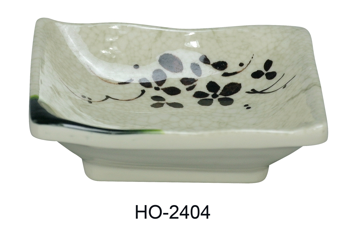 Picture of Yanco HO-2404 4 in. Honda Sauce Dish - Square - Melamine, Multi Color - Pack of 72