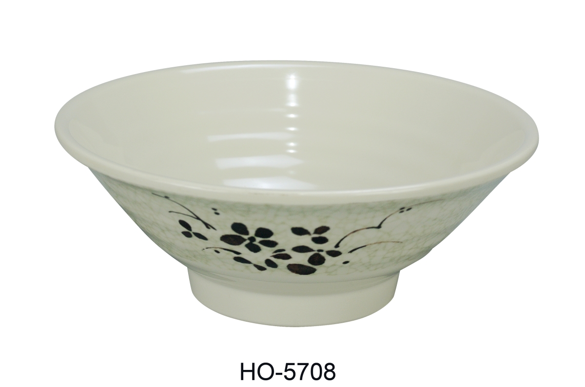 Picture of Yanco HO-5708 8.5 in. 42 oz Honda Bowl - Melamine, Multi Color - Pack of 24