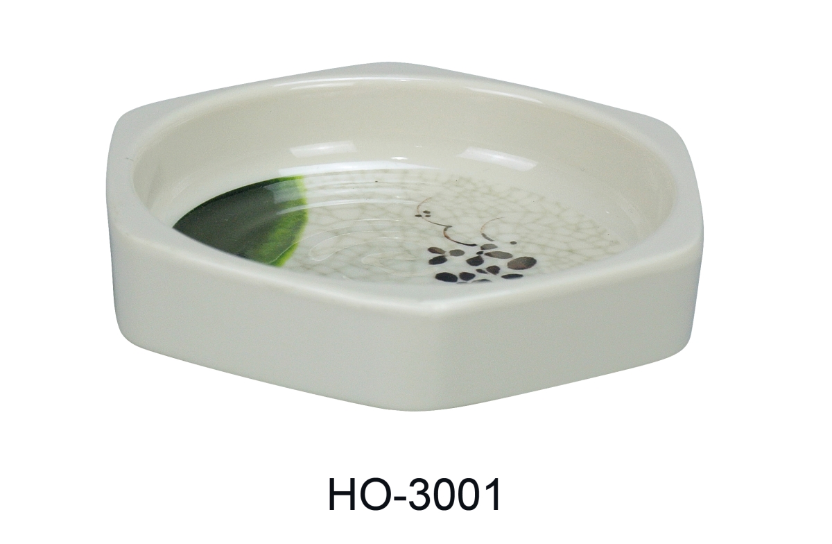 Picture of Yanco HO-3001 4.125 in. Honda Dish - Melamine, Multi Color - Pack of 48