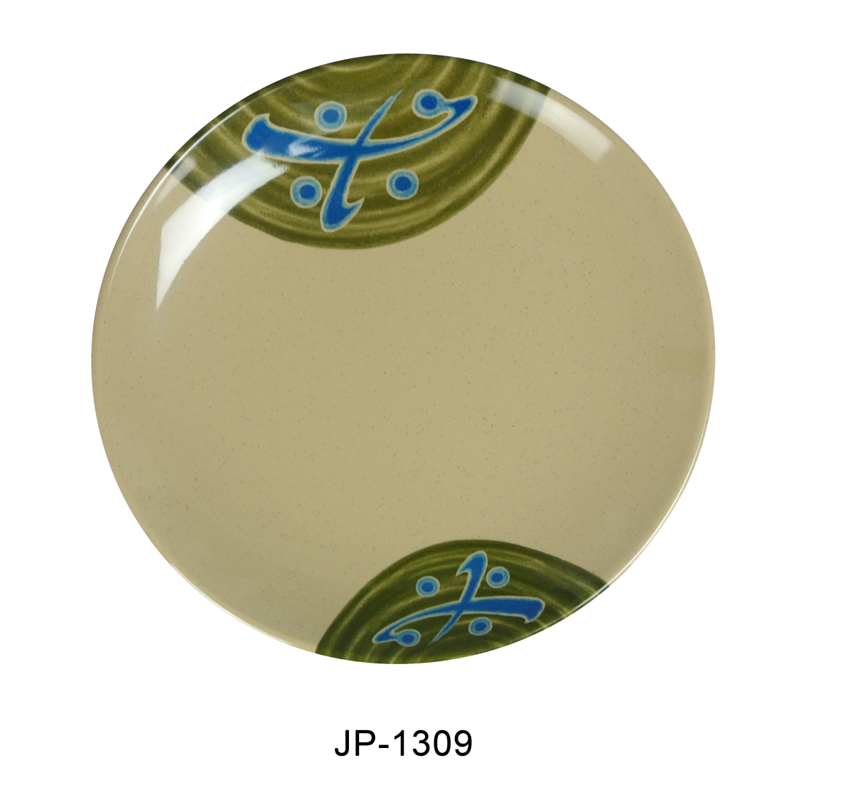 Picture of Yanco JP-1309 9 in. Japanese Round Plate - Melamine, Multi Color - Pack of 24