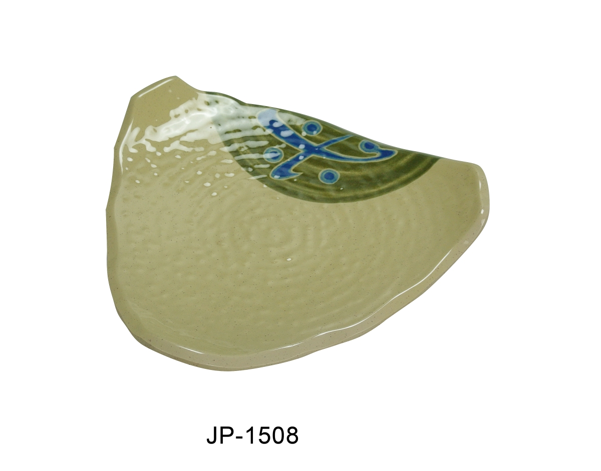 Picture of Yanco JP-1508 8 in. Japanese Triangle Sushi Plate - Melamine, Multi Color - Pack of 24