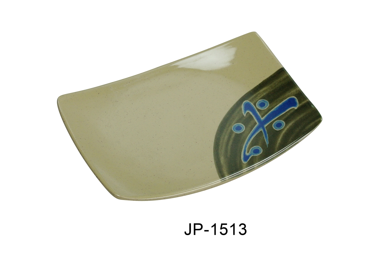 Picture of Yanco JP-1513 Japanese Sushi Rectangular Plate - Melamine, Multi Color - 4.5 x 6.75 in. - Pack of 24
