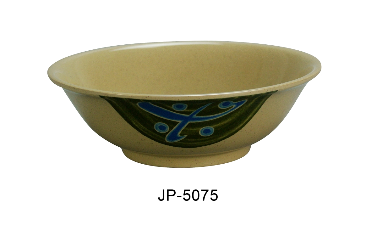 Picture of Yanco JP-5075 8.5 in. 48 oz Japanese Soup Bowl - Melamine, Multi Color - Pack of 24