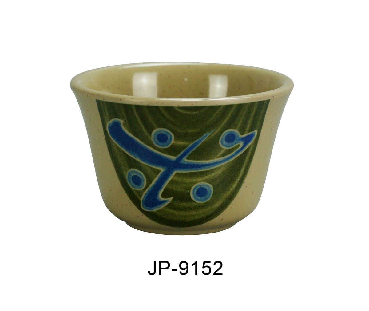 Picture of Yanco JP-9152 3 in. 6 oz Japanese Tea Cup - Melamine, Multi Color - Pack of 48