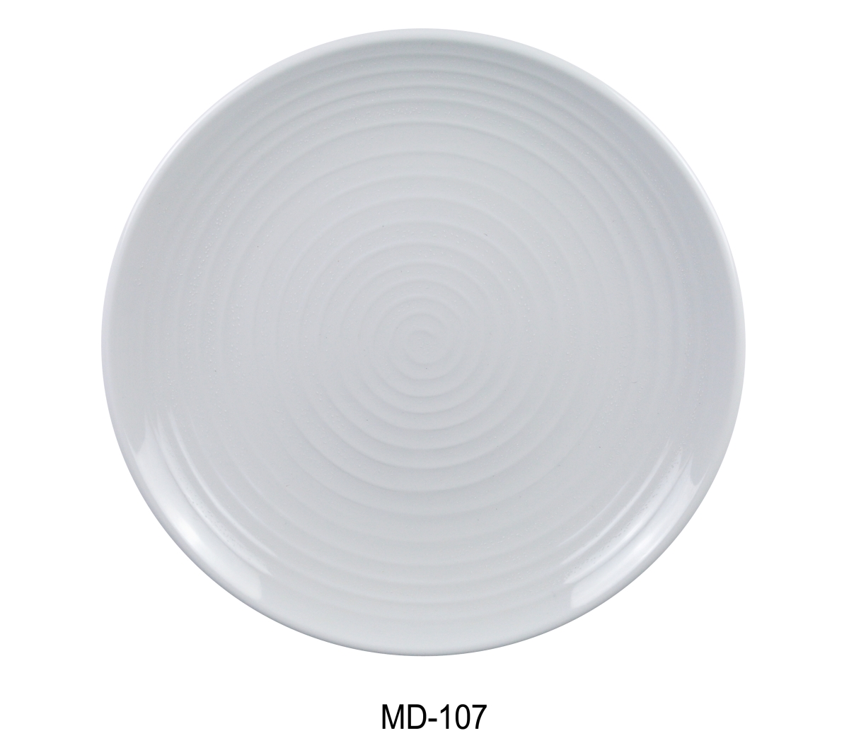 Picture of Yanco MD-110 9.5 in. Milando Round Plate - Melamine, White - Pack of 24