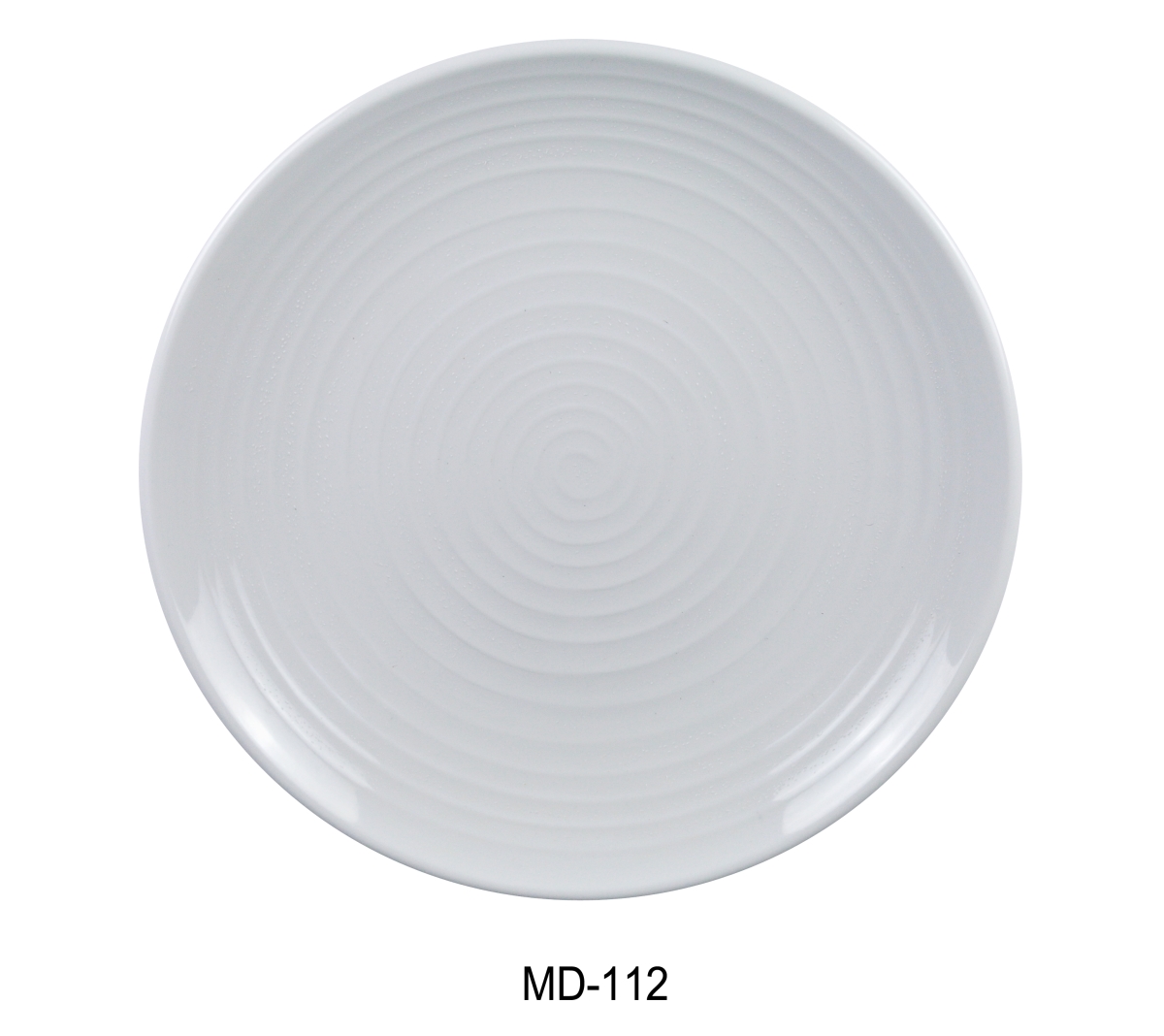 Picture of Yanco MD-112 11.5 in. Milando Round Plate - Melamine, White - Pack of 12
