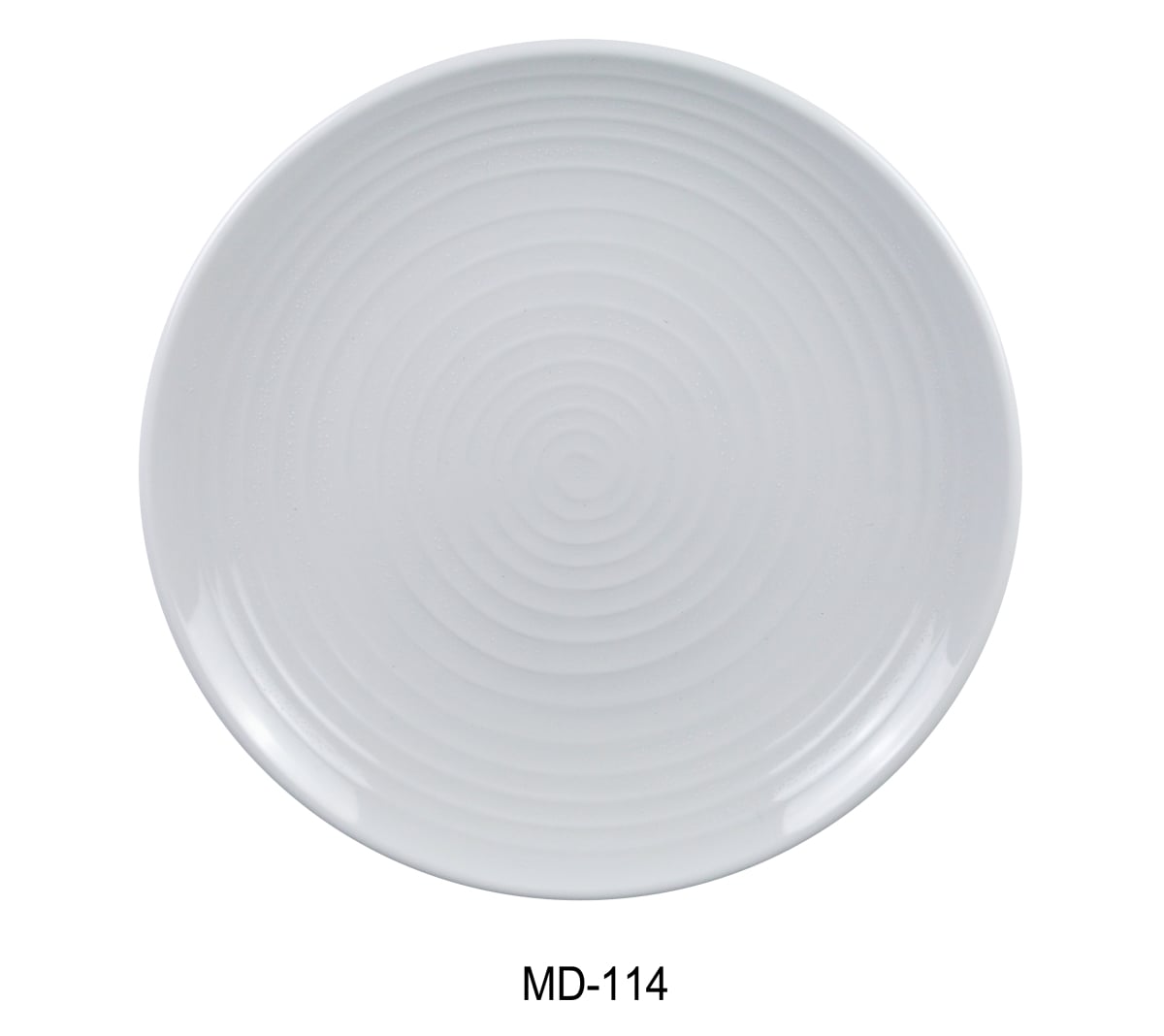 Picture of Yanco MD-114 13.5 in. Milando Round Plate - Melamine, White - Pack of 12