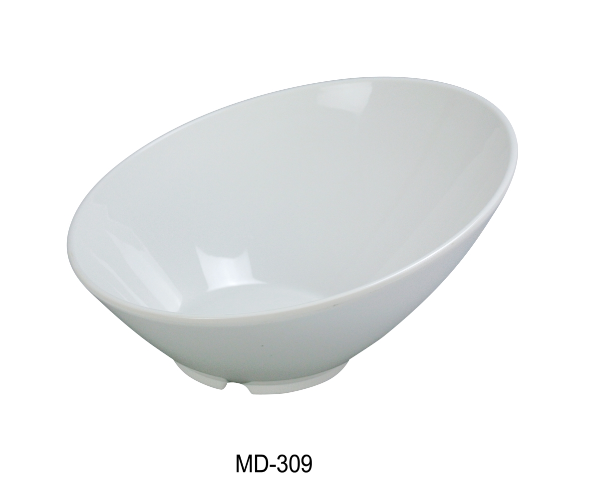 Picture of Yanco MD-309 9.25 in. 24 oz Milando Sheer Bowl - Melamine, White - Pack of 24