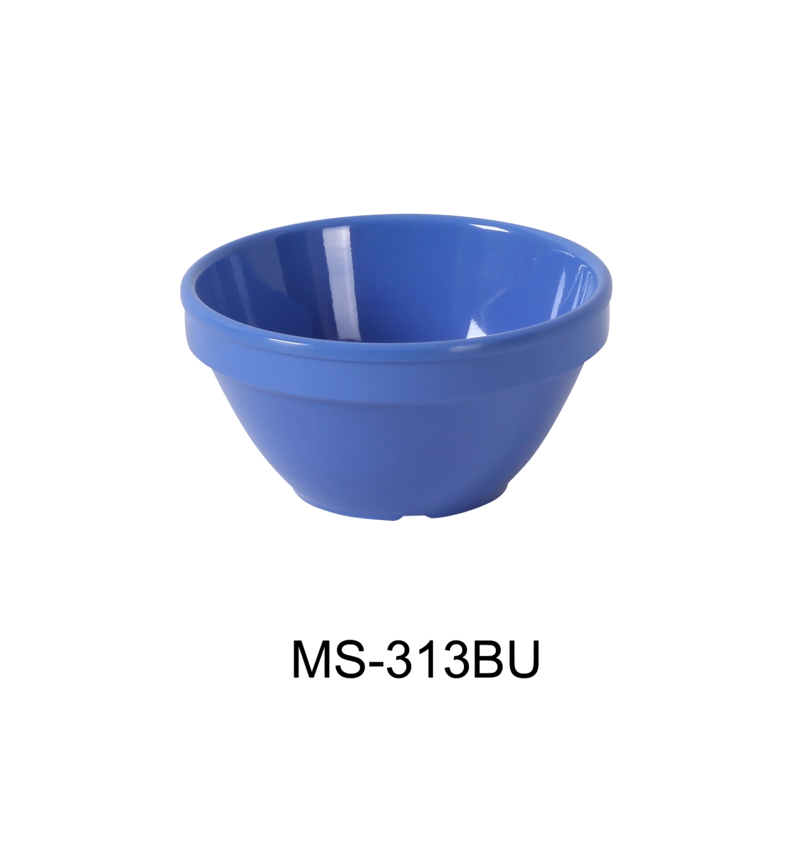 Picture of Yanco MS-313BU 4.25 in. 8 oz Mile Stone Bouillon Cup - Melamine, Blue - Pack of 48
