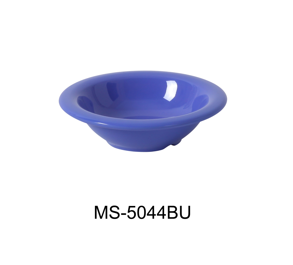 Picture of Yanco MS-5044BU 4.75 in. 4.5 oz Mile Stone Salad Bowl - Melamine, Blue - Pack of 48