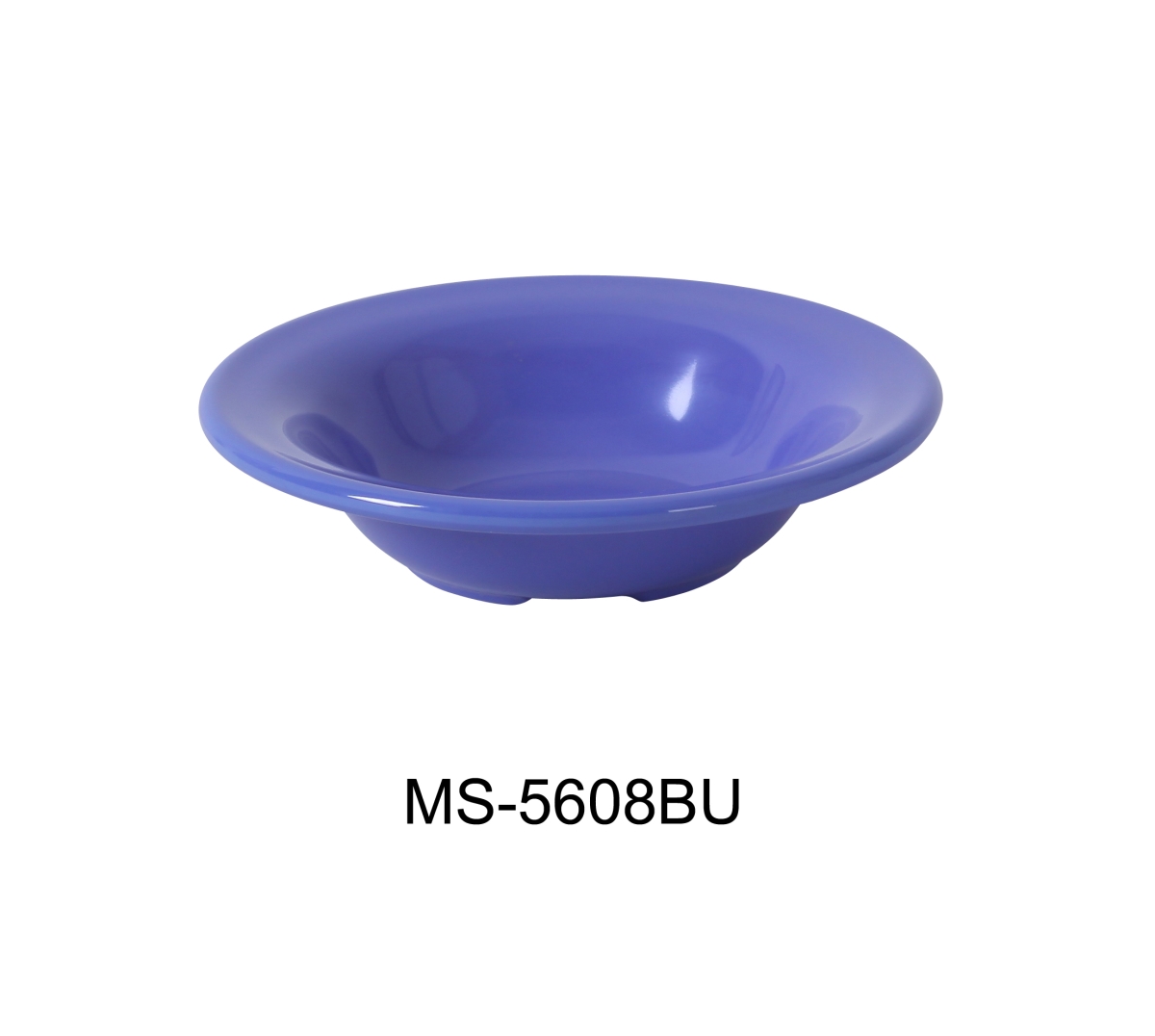 Picture of Yanco MS-5608BU 6.25 in. 8 oz Mile Stone Salad Bowl - Melamine, Blue - Pack of 48