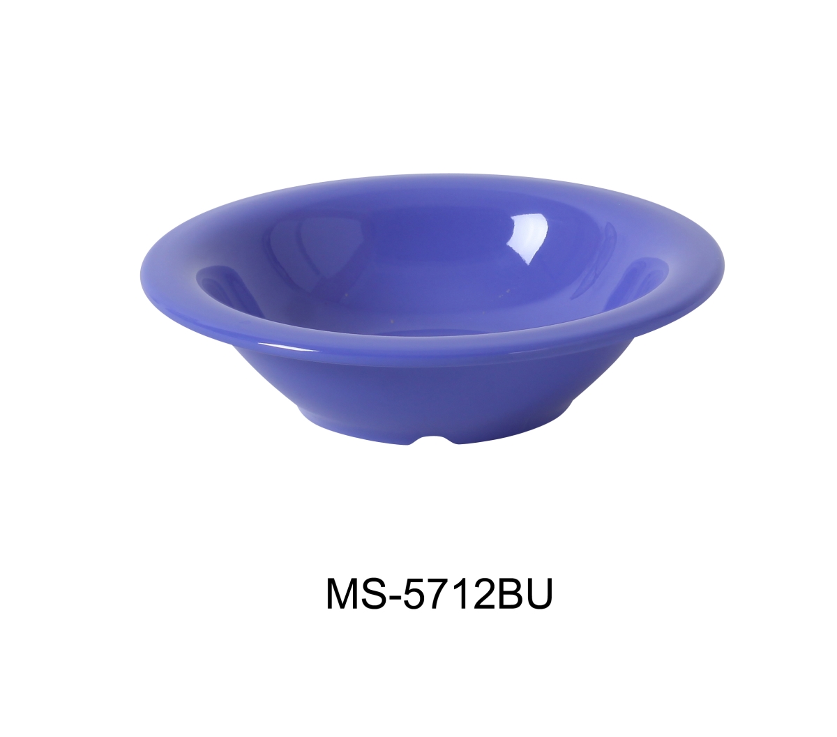 Picture of Yanco MS-5712BU 7.25 in. 12 oz Mile Stone Soup Bowl - Melamine, Blue - Pack of 48