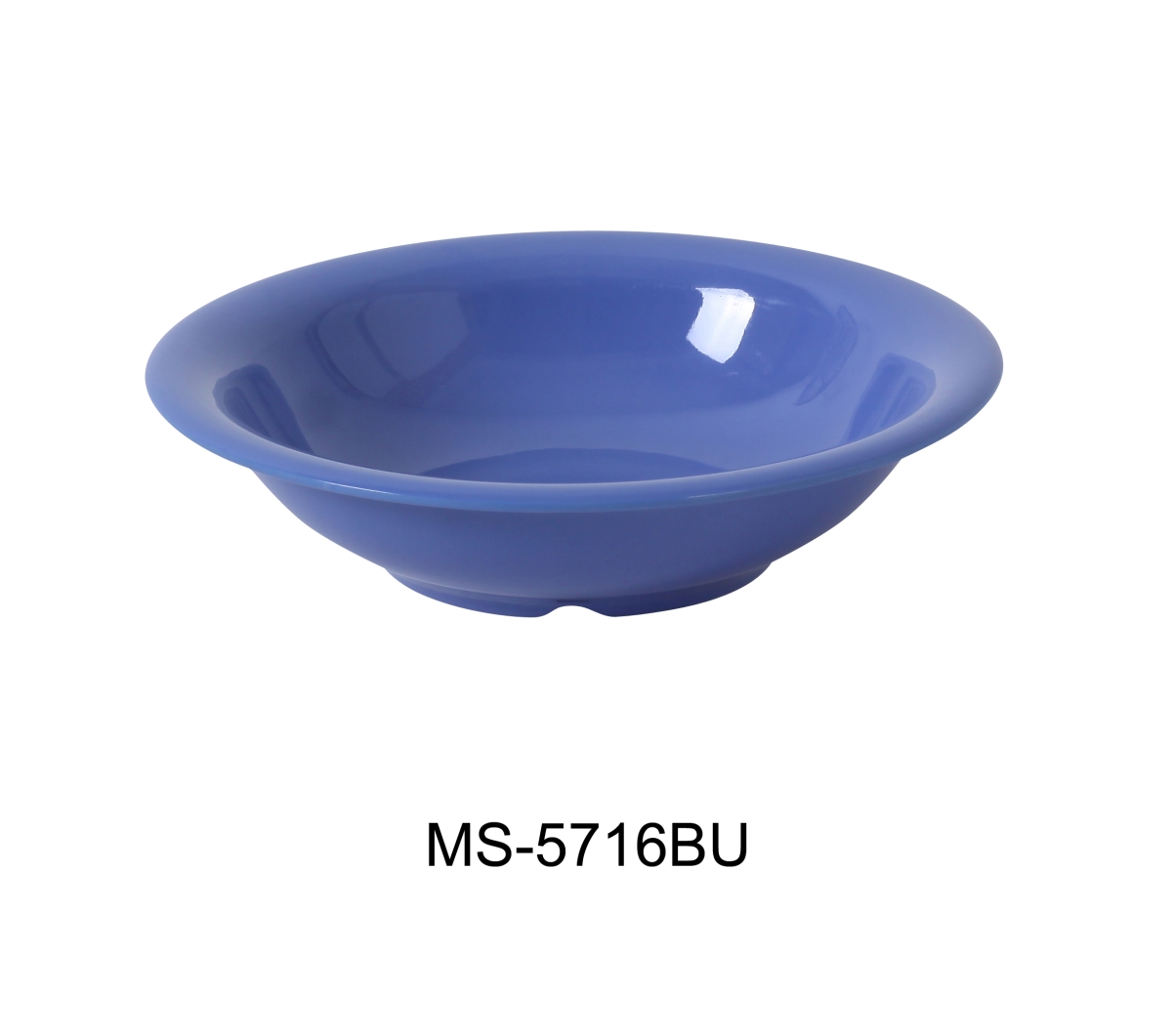 Picture of Yanco MS-5716BU 7.5 in. 16 oz Mile Stone Soup Bowl - Melamine, Blue - Pack of 48