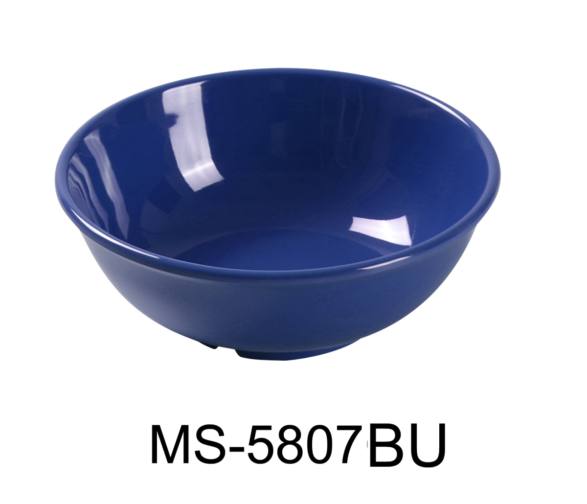 Picture of Yanco MS-5807BU 7.25 in. 24 oz Mile Stone Salad Bowl - Melamine, Blue - Pack of 24