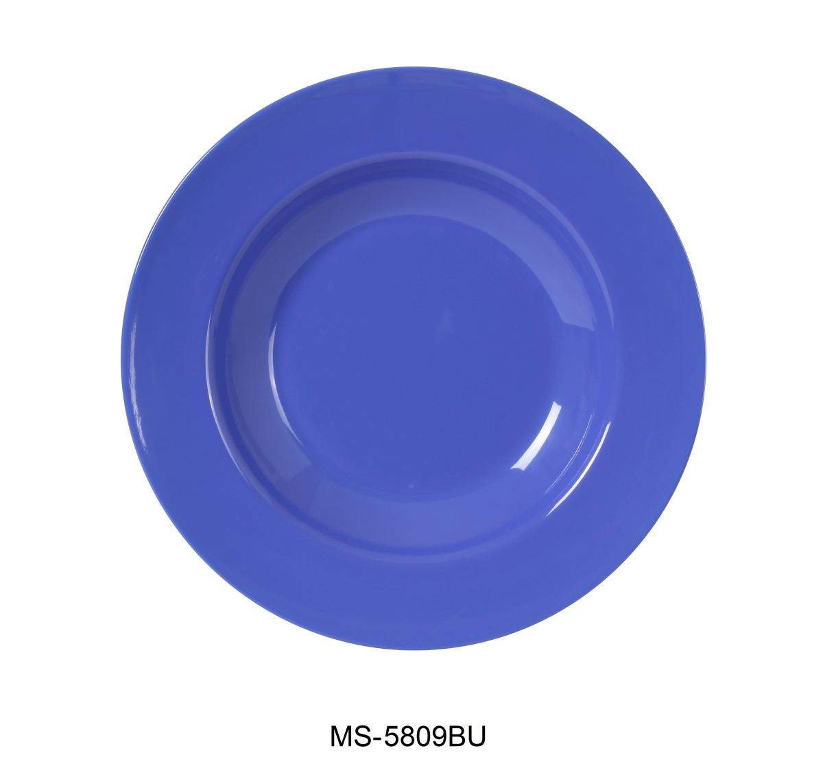 Picture of Yanco MS-5809BU 9.25 in. 13 oz Mile Stone Pasta Bowl - Melamine, Blue - Pack of 24