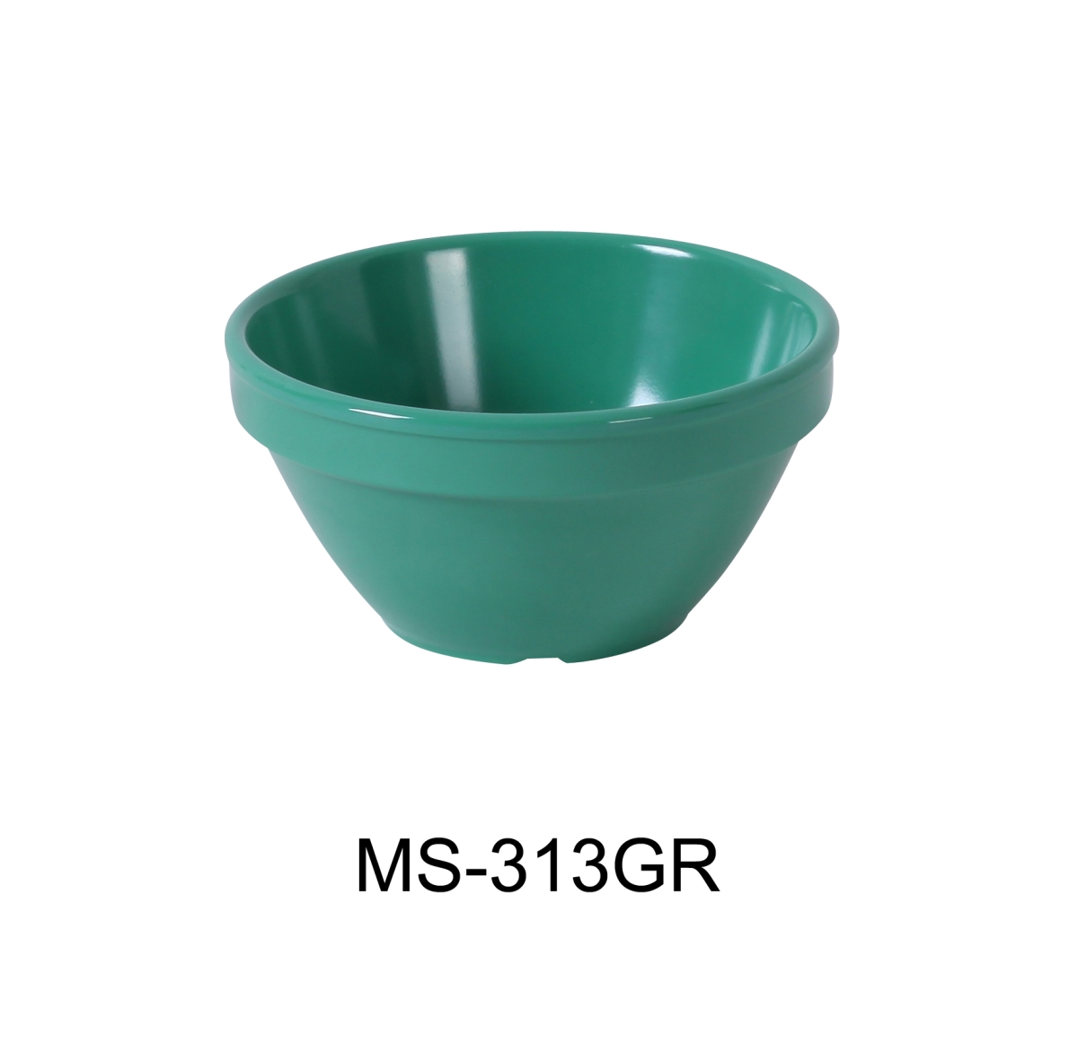 Picture of Yanco MS-313GR 4.25 in. 8 oz Mile Stone Bouillon Cup - Melamine, Green - Pack of 48