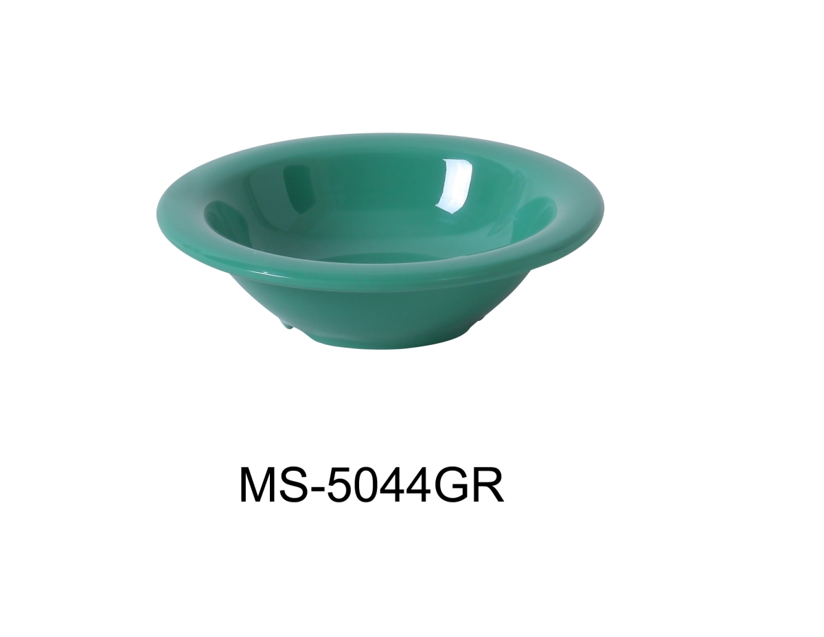 Picture of Yanco MS-5044GR 4.75 in. 4.5 oz Mile Stone Salad Bowl - Melamine, Green - Pack of 48