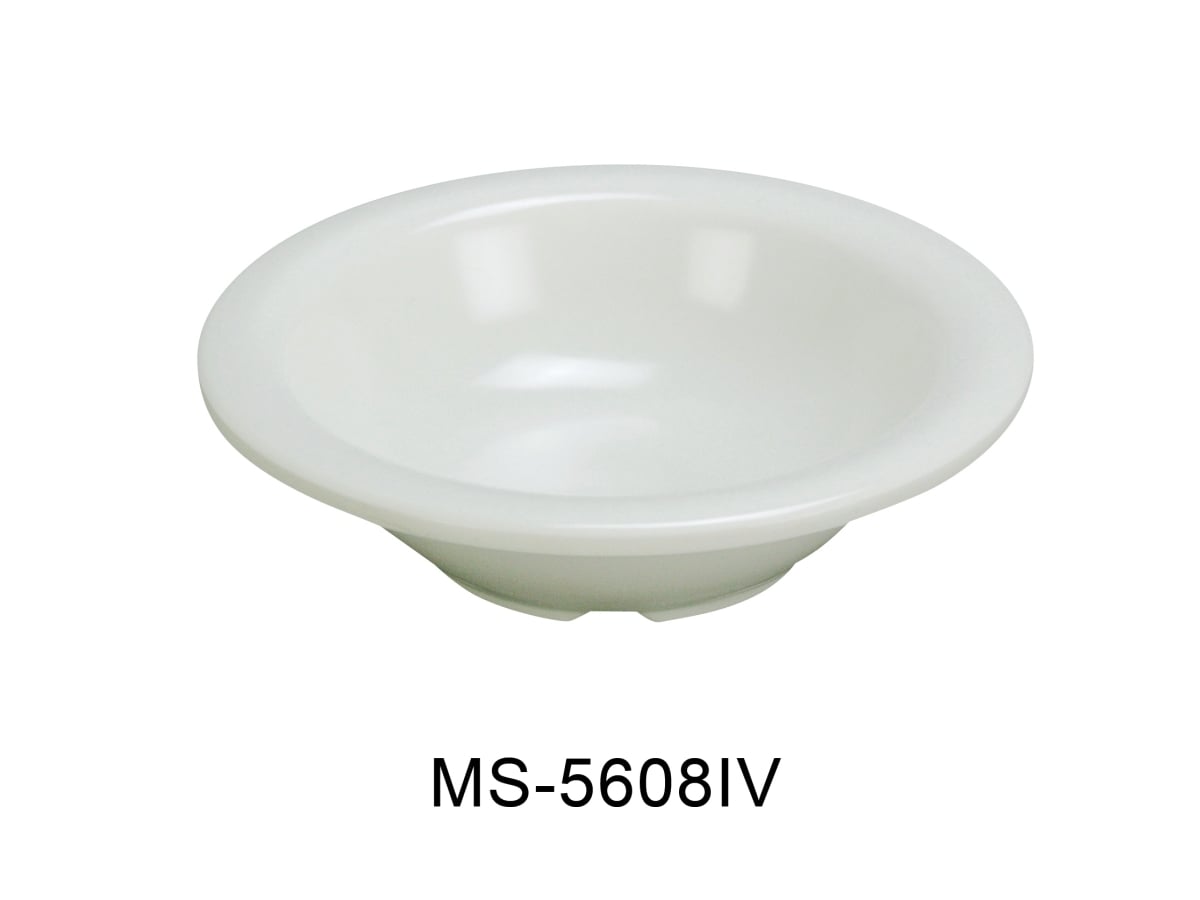 Picture of Yanco MS-5608IV 6.25 in. 8 oz Mile Stone Salad Bowl - Melamine, Ivory - Pack of 48