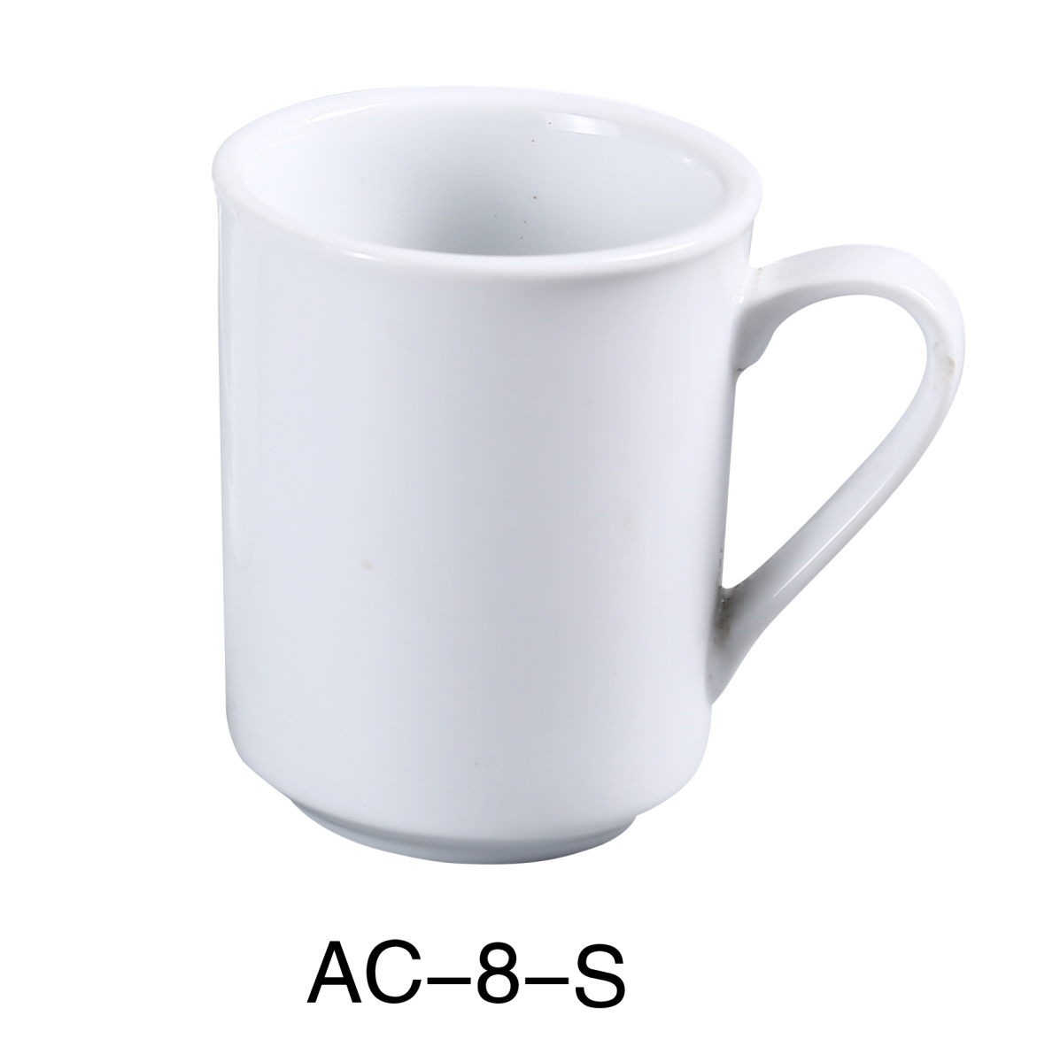 Picture of Yanco AC-8-S 3.25 in. 8 oz ABCO Sierra Mug - Porcelain, Super White - Pack of 36