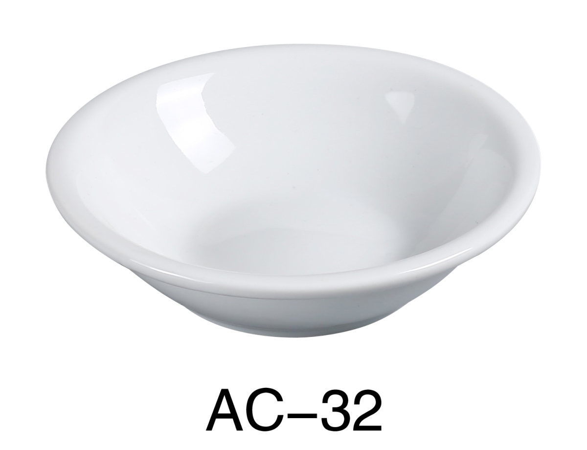 Picture of Yanco AC-32 4.25 in. 3.5 oz ABCO Fruit Bowl - Porcelain, Super White - Pack of 36