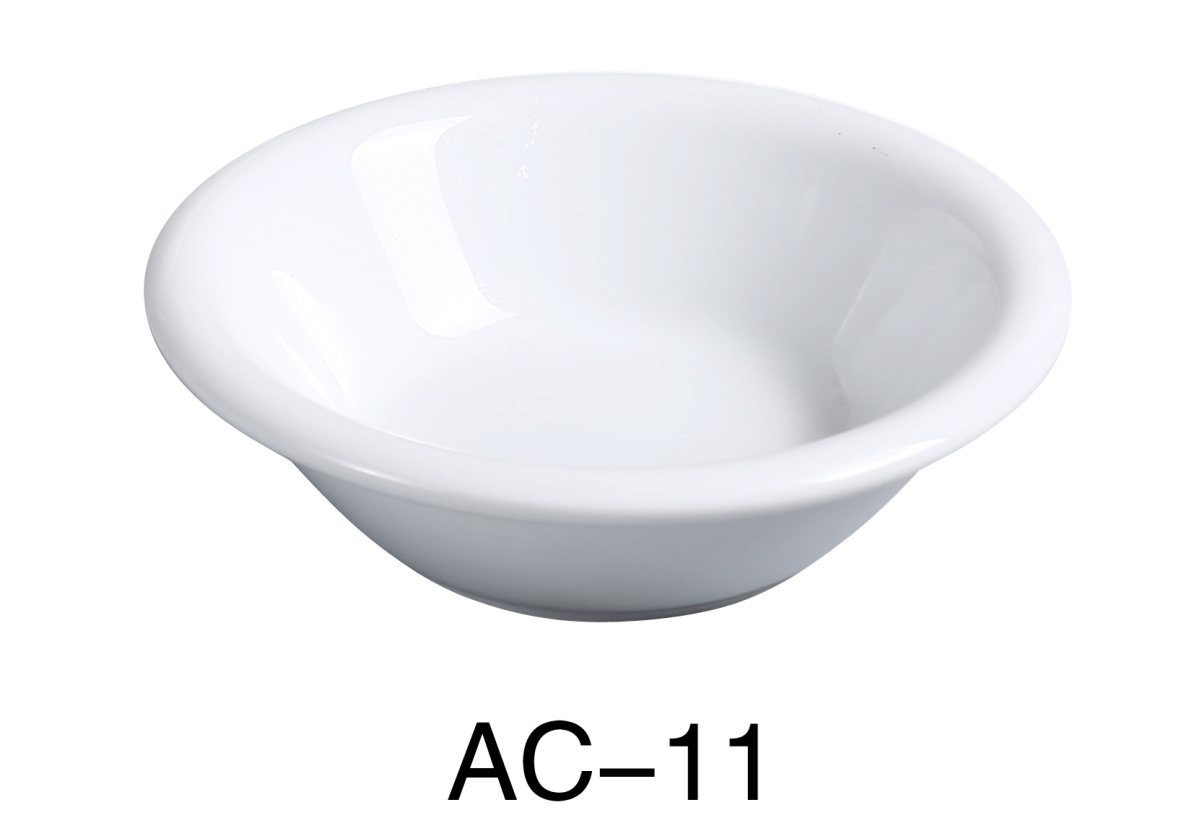 Picture of Yanco AC-11 4.75 in. 5 oz ABCO Fruit Bowl - Porcelain, Super White - Pack of 36