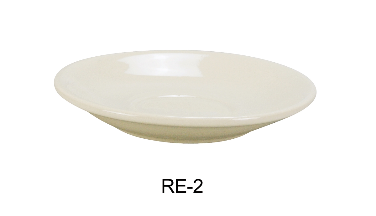 Picture of Yanco RE-2 China Recovery Saucer, American White - 6.125 in. - Pack of 36