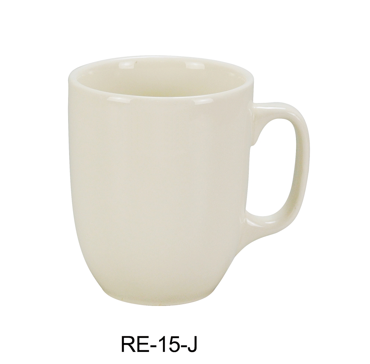 Picture of Yanco RE-15-J 15 oz China Recovery Joy Mug, American White - 3.5 x 4.25 in. - Pack of 24