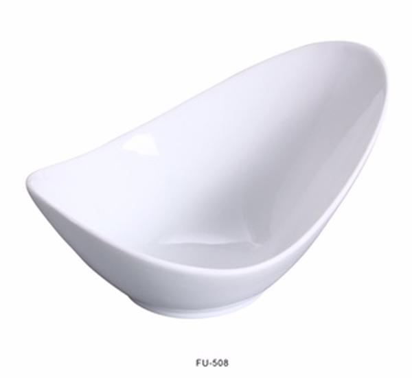 8.25 in. Fuji Porcelain Fortune Bowl, Bone White - 18 oz - Pack of 36 -  Cocinando, CO4252880