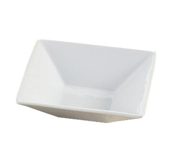 Picture of Yanco ML-707 7 in. Porcelain Square Bowl, Super White - 18 oz - Pack of 24