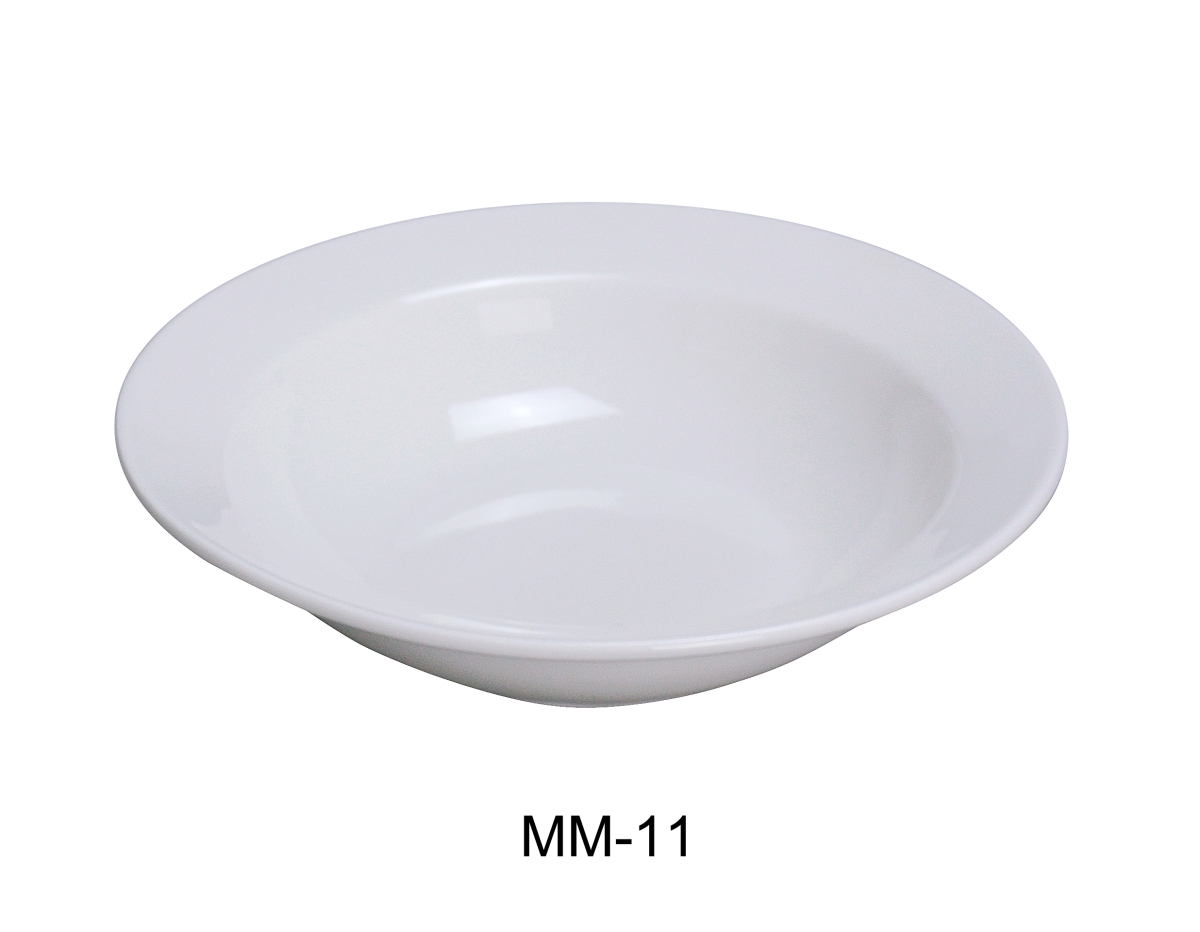 Picture of Yanco MM-11 5.25 in. Miami Porcelain Fruit Bowl, Bone White - 5.5 oz - Pack of 36
