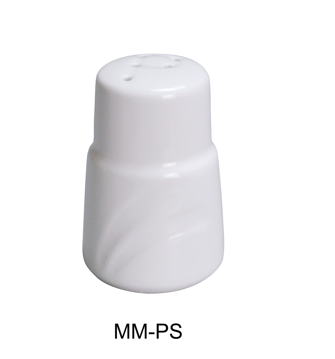 Picture of Yanco MM-PS 2.875 in. Porcelain Pepper Shaker, Bone White - Pack of 48