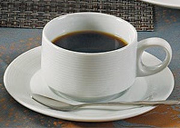 Picture of Yanco PA-001 7 oz Stackable Porcelain Coffee & Tea Cup, Super White - 3.5 in. - Pack of 36