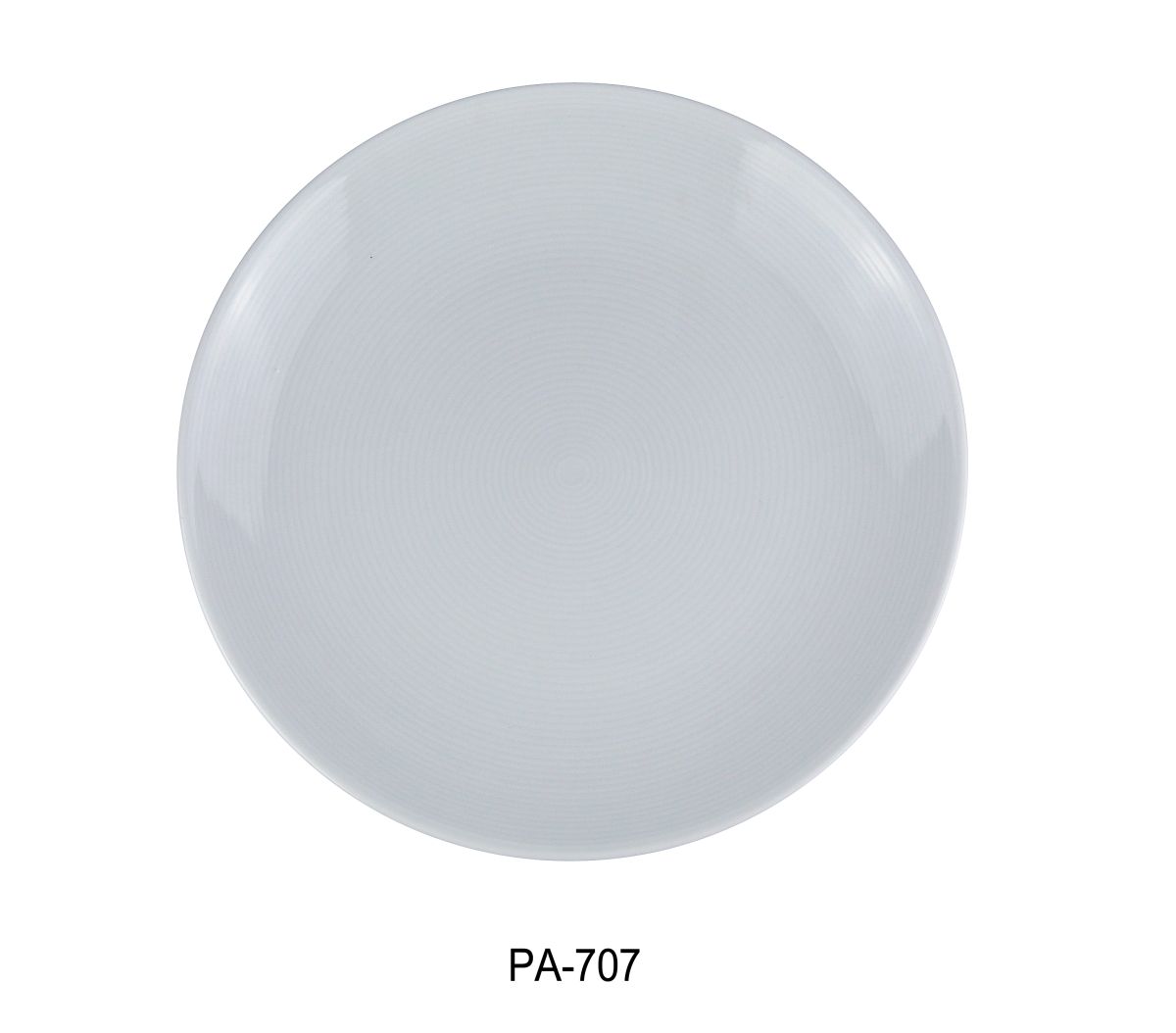 Picture of Yanco PA-707 Porcelain Coupe Plate, Super White - 7.5 in. - Pack of 36
