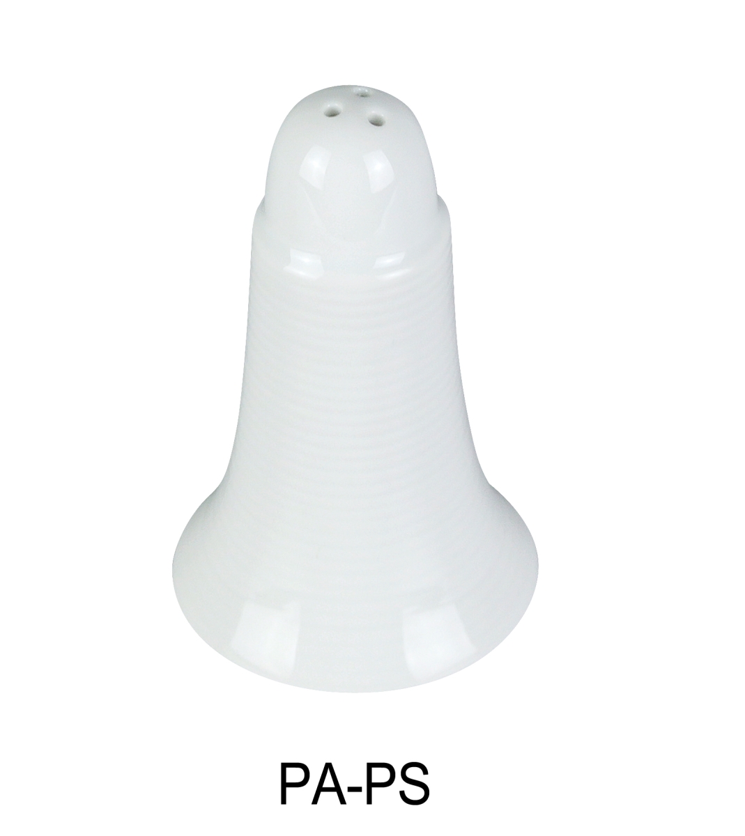 Picture of Yanco PA-PS Porcelain Pepper Shaker, Super White - 4 in. - Pack of 48
