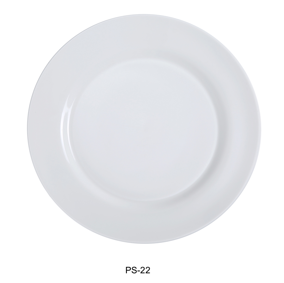 Picture of Yanco PS-22 8.25 in. Porcelain Round Plate, Bone White - Pack of 36
