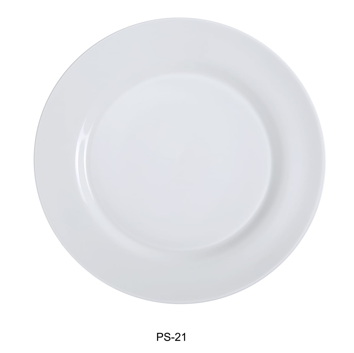 Picture of Yanco PS-21 Porcelain Dinner Plate, Bone White - 12 in. - Pack of 12