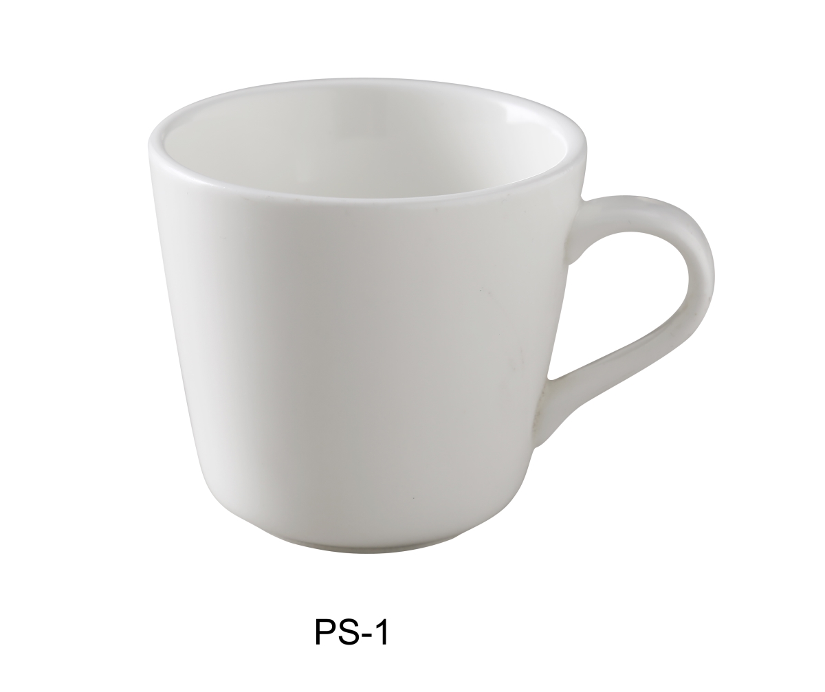Picture of Yanco PS-1 7-oz Porcelain Tall Cup, Bone White - 3 in. - Pack of 36