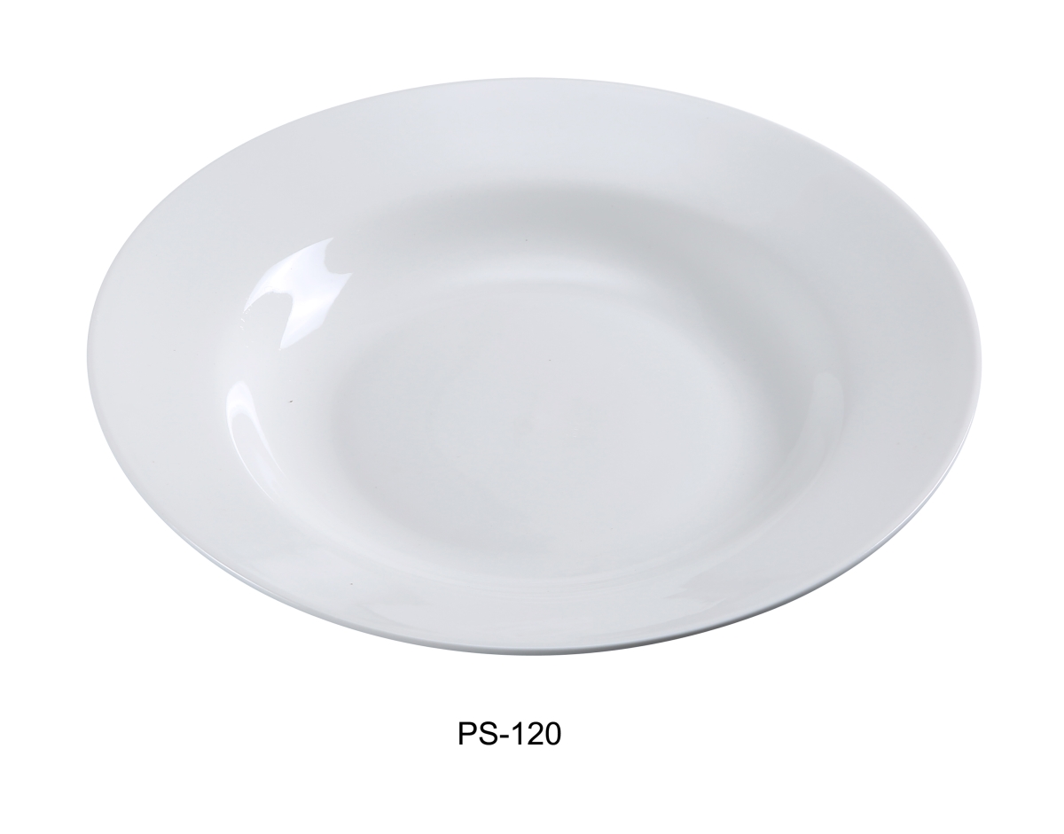 30 oz Porcelain Pasta Bowl, Bone White - 12 in. - Pack of 12