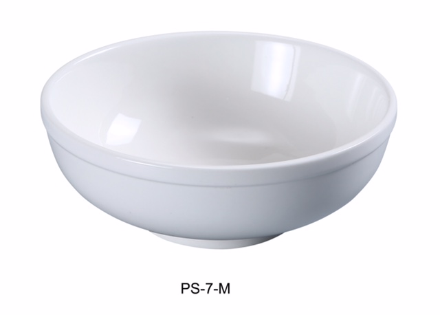Picture of Yanco PS-7-M 7.5 in. Porcelain Menudo Bowl, Bone White - 25 oz - Pack of 24